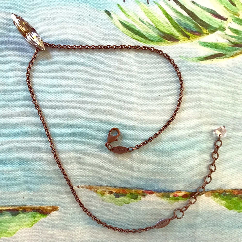 Sabika micro graphic necklace